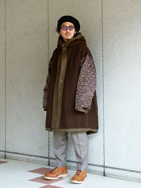 ダウンジャケット コートを使った 東洋エンタープライズ の人気ファッションコーディネート Wear