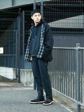 ARKnets STAFFさん(メンズ・181cm)の冬コーディネート