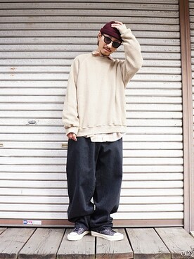 ARKnets STAFFさん（メンズ・165cm）の春コーディネート