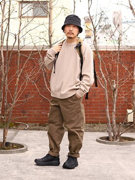 ARKnets STAFFさん（メンズ・170cm）の春コーディネート