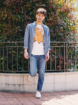 「1960s」｜ARKnets STAFFさん（メンズ・175cm）の夏コーディネート