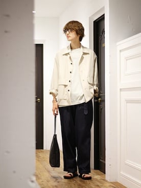 ARKnets STAFFさん（メンズ・181cm）の夏コーディネート