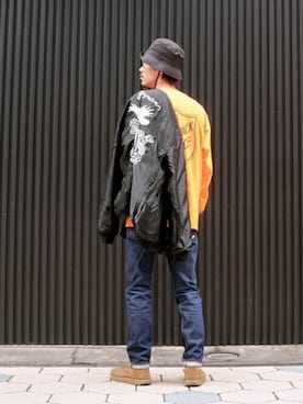 「TAILOR TOYO」｜ARKnets STAFFさん（メンズ・175cm）の秋コーディネート