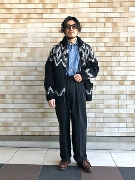 ARKnets STAFFさん（メンズ・174cm）の秋コーディネート