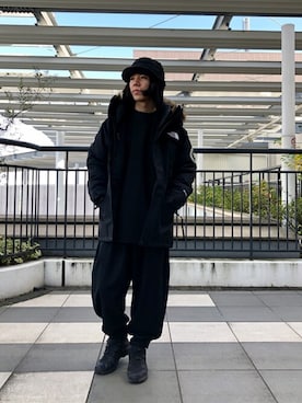 「BALLAST ARK（バラストアーク）のアイテム（スウェット）」を使った、ARKnets STAFFさん（メンズ・174cm）の秋コーディネート