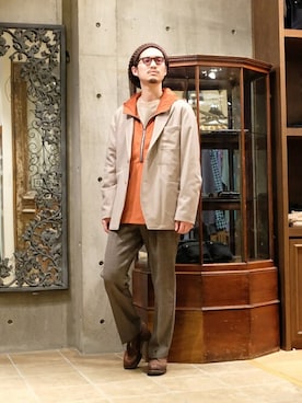 ARKnets STAFFさん(メンズ・175cm)の秋コーディネート