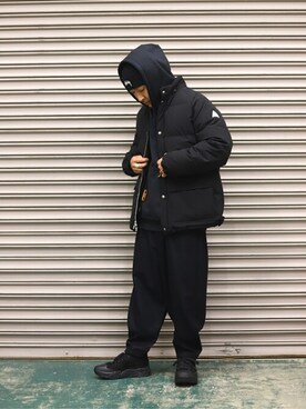 「marka（マーカ）のアイテム（シューズ）」を使った、ARKnets STAFFさん（メンズ・173cm）の秋コーディネート