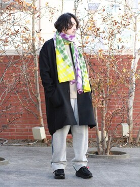 ARKnets STAFFさん（メンズ・182cm）の冬コーディネート