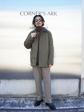 ARKnets STAFFさん（メンズ・175cm）の冬コーディネート