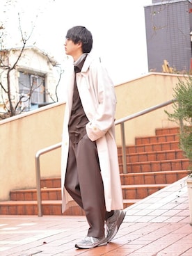 ARKnets STAFFさん（メンズ・181cm）の冬コーディネート