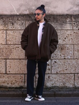 ARKnets STAFFさん(メンズ・170cm)の冬コーディネート