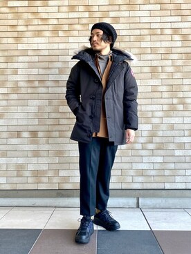 ARKnets STAFFさん（メンズ・174cm）の冬コーディネート
