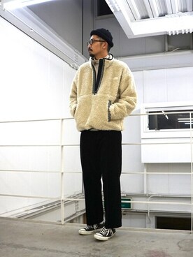 ARKnets STAFFさん（メンズ・185cm）の冬コーディネート