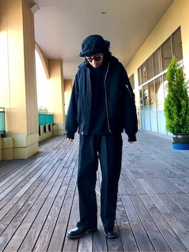 ARKnets STAFFさん（メンズ・168cm）の冬コーディネート