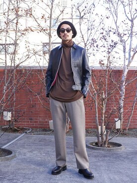 ARKnets STAFFさん（メンズ・175cm）の冬コーディネート