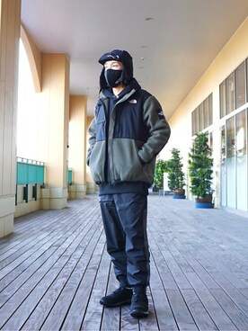 「WP（ダブリューピー）のアイテム（パンツ）」を使った、ARKnets STAFFさん（メンズ・168cm）の冬コーディネート