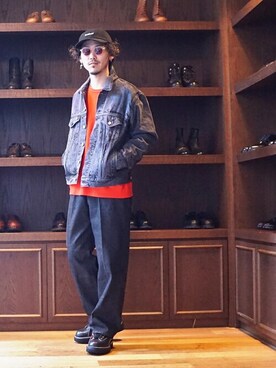 ARKnets STAFFさん(メンズ・175cm)の冬コーディネート