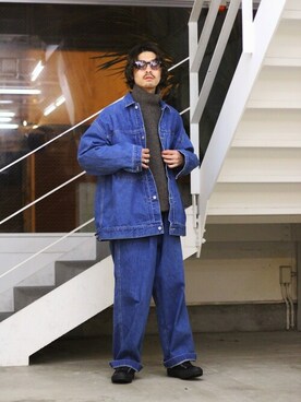 ARKnets STAFFさん（メンズ・173cm）の冬コーディネート