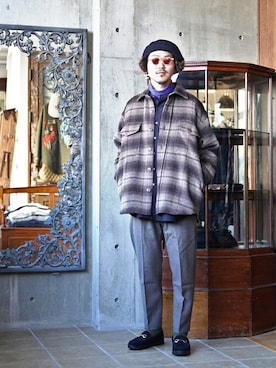 ARKnets STAFFさん(メンズ・175cm)の冬コーディネート