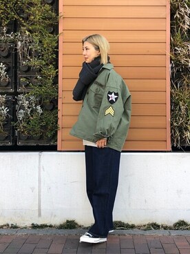 ARKnets STAFFさん（レディース・153cm）の冬コーディネート