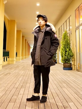 ARKnets STAFFさん（メンズ・168cm）の冬コーディネート