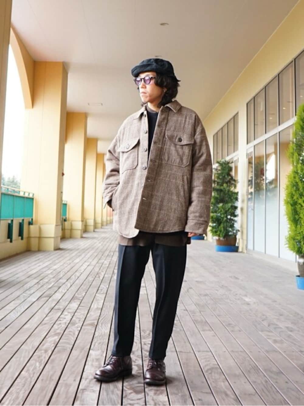 GOLD ゴールド MILLING C/W TWILL C.P.O JACKET GOLD（ゴールド）の「GOLD / ゴールド：MILLING C/W TWILL C.P.O