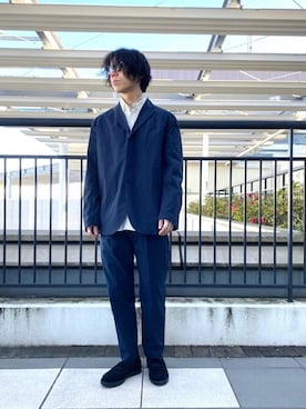 ARKnets STAFFさん（メンズ・174cm）の冬コーディネート