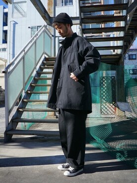 ARKnets STAFFさん（メンズ・185cm）の冬コーディネート