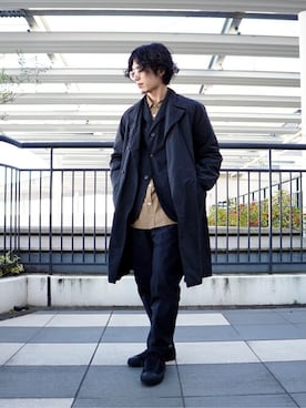 ARKnets STAFFさん（メンズ・170cm）の冬コーディネート