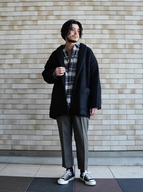 東洋エンタープライズ　GOLD ローブジャケット　GL14487 GOLD（ゴールド）の「GOLD / ゴールド：WOOL SHAGGY ROBE JACKET