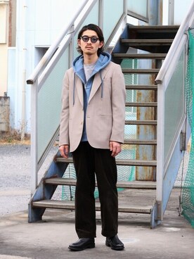 ARKnets STAFFさん(メンズ・173cm)の冬コーディネート