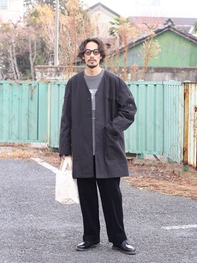 ARKnets STAFFさん（メンズ・175cm）の冬コーディネート