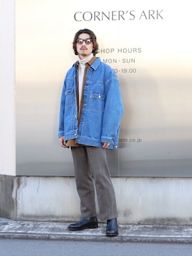 ARKnets STAFFさん（メンズ・173cm）の冬コーディネート