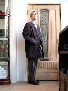 ARKnets STAFFさん（メンズ・175cm）の冬コーディネート