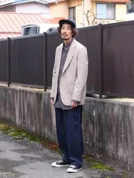 ARKnets STAFFさん（メンズ・175cm）の冬コーディネート