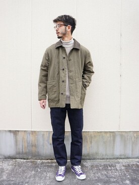 ARKnets STAFFさん（メンズ・185cm）の冬コーディネート