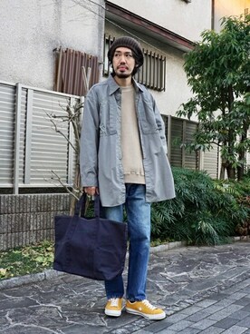 ARKnets STAFFさん（メンズ・178cm）の冬コーディネート