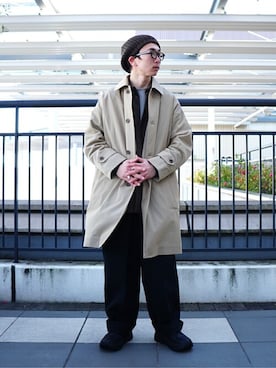 ARKnets STAFFさん（メンズ・171cm）の冬コーディネート