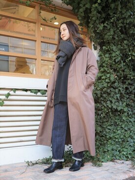 ARKnets STAFFさん（レディース・149cm）の冬コーディネート