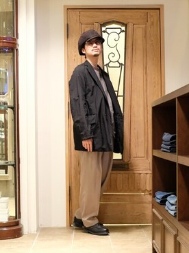 ARKnets STAFFさん(メンズ・175cm)の春コーディネート