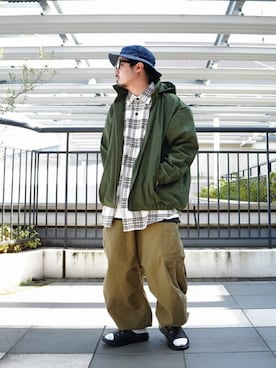 ARKnets STAFFさん(メンズ・166cm)の春コーディネート