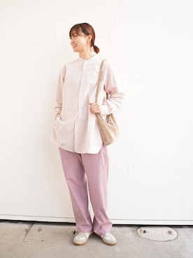 AURALEE（オーラリー）の「【レディース】WASHED FINX TWILL EASY WIDE