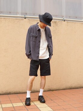 「FLAG SPORT（フラッグスポーツ）のアイテム（トップス）」を使った、ARKnets STAFFさん（メンズ・175cm）の春コーディネート