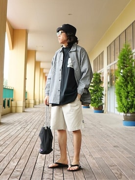 ARKnets STAFFさん（メンズ・168cm）の春コーディネート