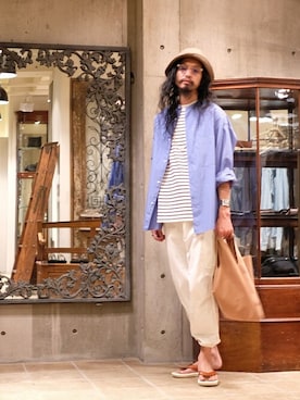 ARKnets STAFFさん（メンズ・183cm）の春コーディネート