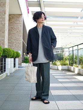 ARKnets STAFFさん（メンズ・170cm）の春コーディネート