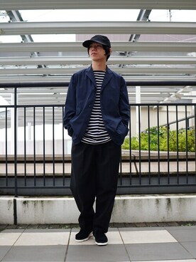 ARKnets STAFFさん（メンズ・174cm）の春コーディネート