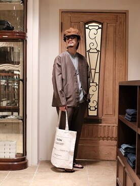 ARKnets STAFFさん（メンズ・175cm）の春コーディネート