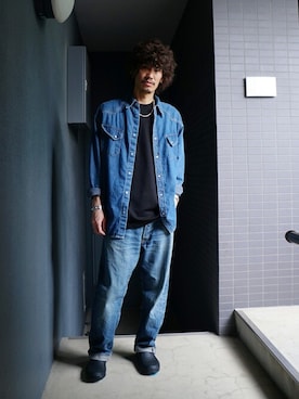 「FLAG SPORT（フラッグスポーツ）のアイテム（パンツ）」を使った、ARKnets STAFFさん（メンズ・175cm）の春コーディネート