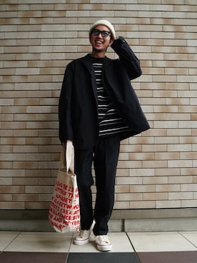 ARKnets STAFFさん（メンズ・172cm）の春コーディネート